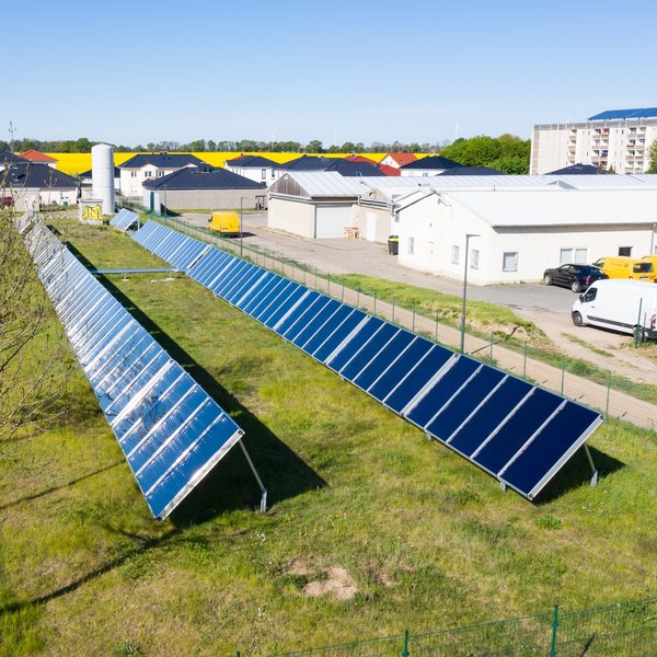 SWN Fernwäre Solarthermie Alter Stöffiner Weg