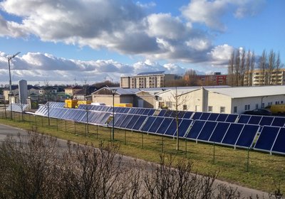 SWN Fernwäre Solarthermie Alter Stöffiner Weg