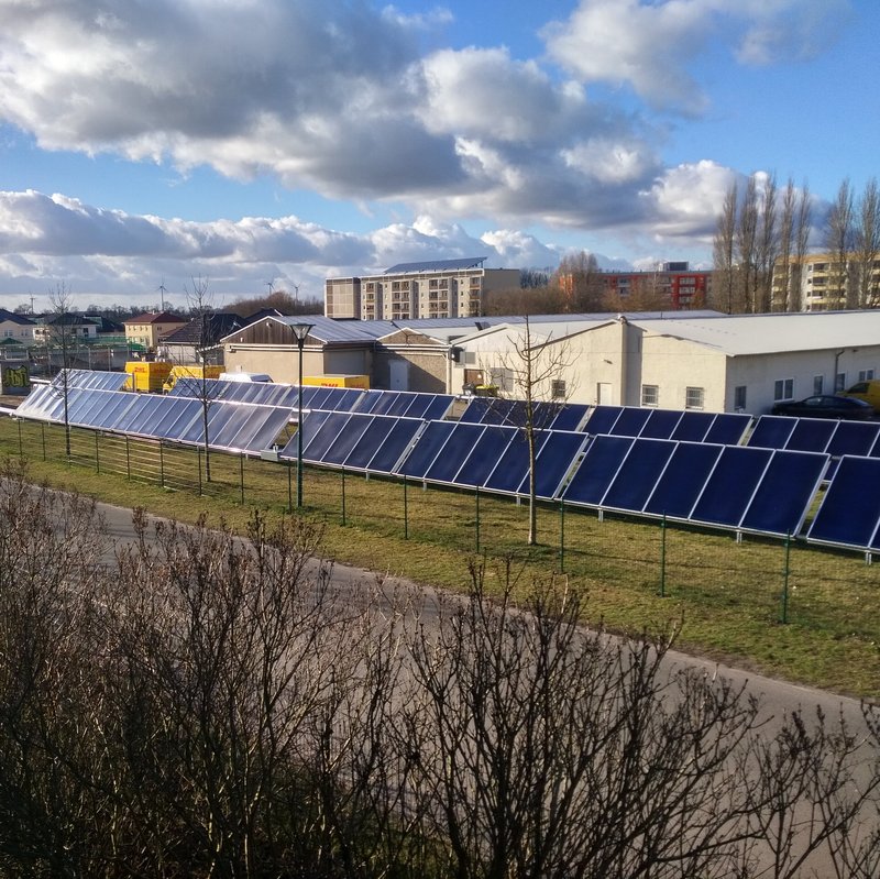 SWN Fernwäre Solarthermie Alter Stöffiner Weg